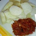 hafsycakes nd more's cooksnap of when they made Plain Yam and pepper sauce.