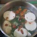 Cooksnap dari Andini Rosediana untuk resep Sup pokcoy, oyong, wortel, tahu