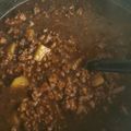 El cooksnap de Cecilia Oliveros cuando hizo Bistec en chile negro.