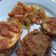El cooksnap de edu cuando hizo Mini Bocadillos de Berenjenas fritas con Carne.