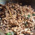 Cooksnap dari Riana Asriandi untuk resep Tuna Suwir Kemangi Pedas