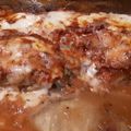 El cooksnap de Adriana Steinhardt cuando hizo Lasagna de berenjenas y pencas se espinaca, con salsa blanca..