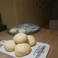 El cooksnap de Sofi Patrignani cuando hizo Pan de queso kele.