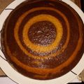 El cooksnap de Melany Rojas cuando hizo Torta cebra.