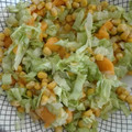 El cooksnap de Paola Herrera cuando hizo Ensalada dulce con maíz.