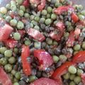 El cooksnap de Julieta cuando hizo Ensalada de Lentejas.