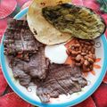 El cooksnap de Regina Hernandez cuando hizo Molcajete de cecina.