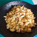 pinky makhija का कुकस्नैप जब उन्होंने मिल्क बेसन,सूजी हलवा (Milk besan suji halwa recipe in hindi) बनाया था।