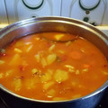El cooksnap de J . David Paniagua El Manquirri cuando hizo Patatas con sepia por el chef David rico rico arribererchi.