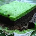 Cooksnap dari asihwiutami 2989 untuk resep Brownies coklat pandan kukus