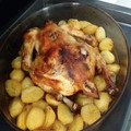 El cooksnap de Becky cuando hizo Pollo asado con mostaza y miel.