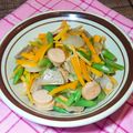 Cooksnap dari ȿɨƮą untuk resep Tumis buncis wortel bakso sosis dengan saus tiram