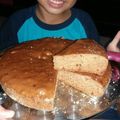 Cooksnap dari Santy Yas untuk resep Brownies megicom topping ceres