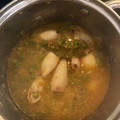 El cooksnap de Victor Manuel Suárez cuando hizo Chipirones con guisantes.