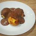 gergelyedina10 Cooksnap-ja, amikor elkészítette a(z) Profiterol langyos csokiöntettel receptet.
