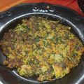 El cooksnap de Camila Gutiérrez cuando hizo Tortilla de Acelga Vegana sin huevo.