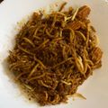 Cooksnap Zara Rahman semasa beliau membuat Mee Goreng Basah Simple (Mee Banjir).