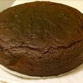 El cooksnap de Maribel cuando hizo Bizcocho de chocolate.