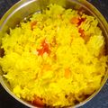 Falguni Shah's cooksnap of when they made લેમન રાઈસ (Lemon rice recipe in Gujarati) Authentic South Indian Style.