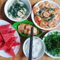 Cooksnap của Trang Tim khi họ làm theo món Đậu non nấu hẹ