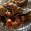 El cooksnap de rakel cuando hizo Champiñones con Frankfurt.