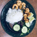 jvanfleet's cooksnap of when they made Shrimp with Cumin, Lime, and Ginger.