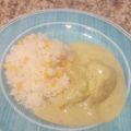 El cooksnap de Adry M. cuando hizo Pollo en salsa de cilantro.