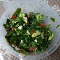 Yadira's cooksnap of when they made Cilantro-Avocado Salsa.