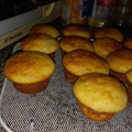 El cooksnap de Yanina cuando hizo Muffins de banana y chips de chocolate.