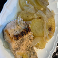 El cooksnap de Dos Rombos en la Cocina cuando hizo Salmón al horno con patatas.
