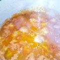 El cooksnap de Yanet Moreno cuando hizo Albóndigas dulces.
