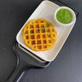 Darshna Adenwala's cooksnap of when they made સુજી વોફલ્સ (Sooji Waffles Recipe In Gujarati).