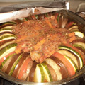El cooksnap de Alfredo Salazar cuando hizo Ratatouille.