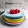 Cooksnap dari ratna putri untuk resep Rainbow Steamed cake
