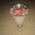 El cooksnap de Lady Marmalade cuando hizo Copa de chía y fresa para postre o desayuno ligero.