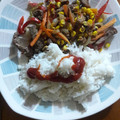 El cooksnap de VANESA NEGRETE cuando hizo Wok de ternera con arroz.