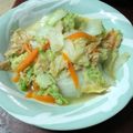 Lin Shu Jhen 的 包心白紅蘿蔔炒香菇 cooksnap