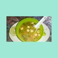 Kirti Mathur का कुकस्नैप जब उन्होंने पालक कॉर्न सूप (Palak corn soup recipe in Hindi) बनाया था।