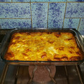 El cooksnap de Monica Raticelli cuando hizo Sopa Paraguaya.