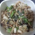 El cooksnap de cocina cuando hizo Ensalada de judías blancas y verdes con arroz.