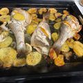 El cooksnap de Beth Guiol cuando hizo Lubina al horno.