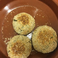 El cooksnap de Valeria Sosa cuando hizo Croquetas de espinacas sin lactosa.