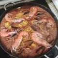 El cooksnap de Manuel Movilla Rey cuando hizo Paella de calamares y gambones.