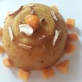 Mamta Shahu का कुकस्नैप जब उन्होंने मेंगो सूजी हलवा (Mango suji halwa recipe in hindi) बनाया था।