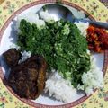 Cooksnap dari L Setiani untuk resep Daun ubi tumbuk / daun singkong tumbuk