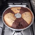 El cooksnap de Noelia Zanotti cuando hizo Torta Cebra.