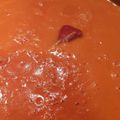 El cooksnap de Marilu cuando hizo Pimientos de piquillo rellenos de bacalao en salsa de pimiento.