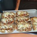 El cooksnap de Almudena Collado cuando hizo Tostadas de setas jamón y queso.
