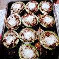 El cooksnap de Miguel Velazquez cuando hizo Zapallitos Rellenos con carne picada.