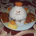 Munchy Bites By Meen 's cooksnap of when they made White rice, stew and beans.
